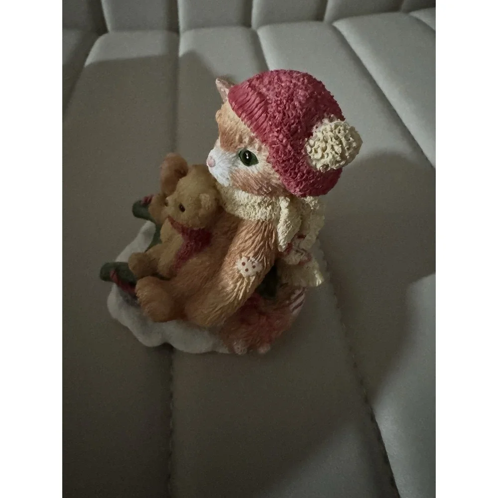 1994 Calico Kittens Hold On To Friendship #651079 Enesco